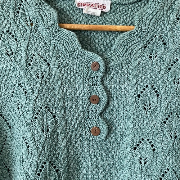 Vintage Christopher & Banks Cable Knit Sweater. Size L - Picture 4 of 8